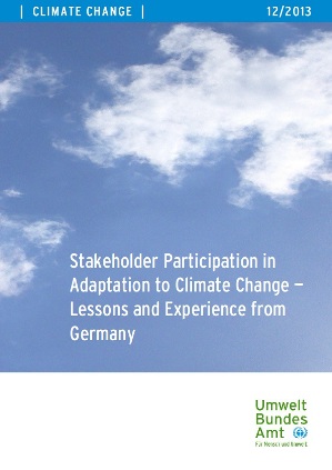 Stakeholder Participation in Adaptation to Climate Change