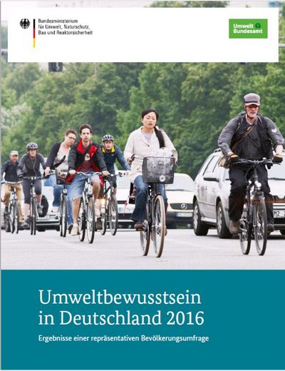 Umweltbewusstsein in Deutschland 2016