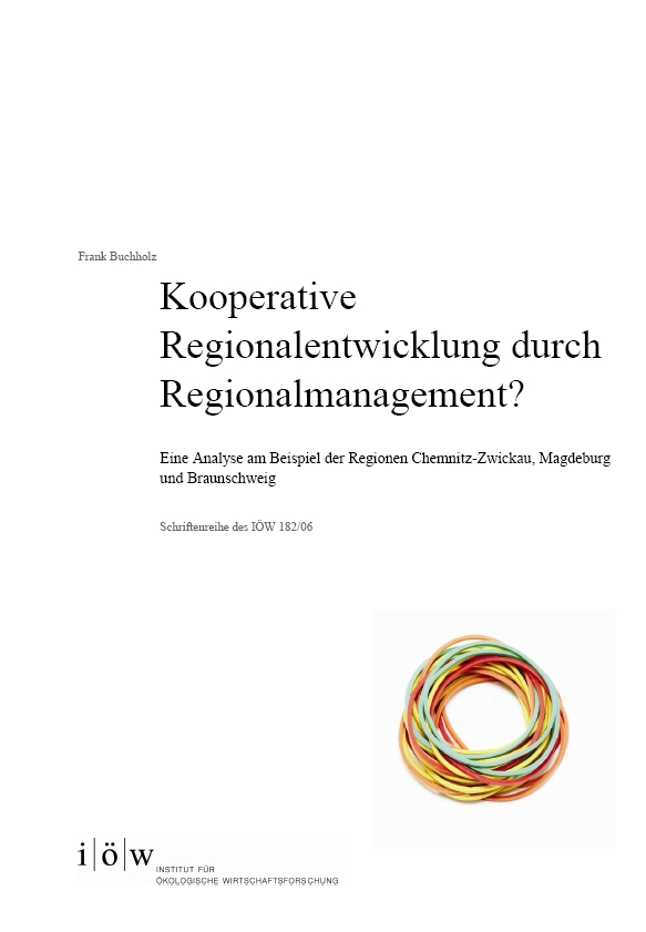 Kooperative Regionalentwicklung durch Regionalmanagement?