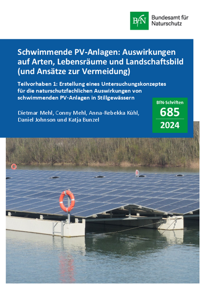 Floating PV systems: Impacts on species, habitats and landscape (and approaches to avoidance)