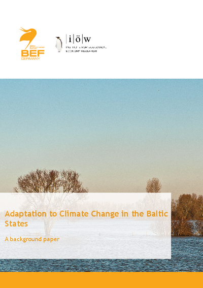 Adaptation to Climate Change in the Baltic States