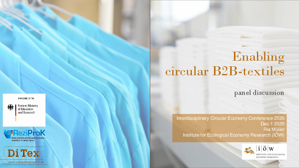 Enabling Circular B2B-Textiles