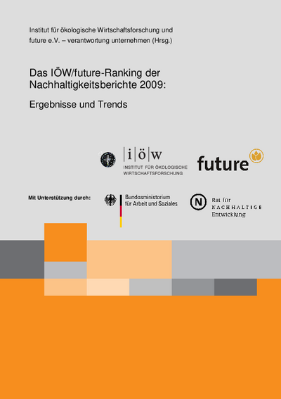 Das IÖW/future-Ranking der Nachhaltigkeitsberichte 2009: Ergebnisse und Trends