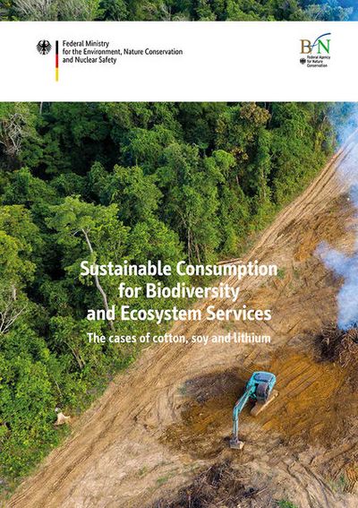Sustainable Consumption for Biodiversity and Ecosystem Services