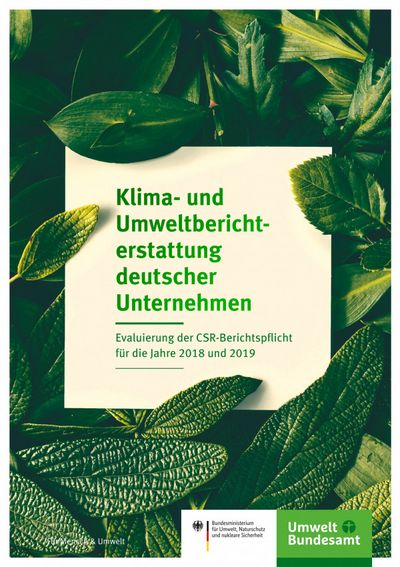 Climate and environmental reporting by German companies