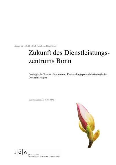 Die Zukunft des Dienstleistungszentrums Bonn