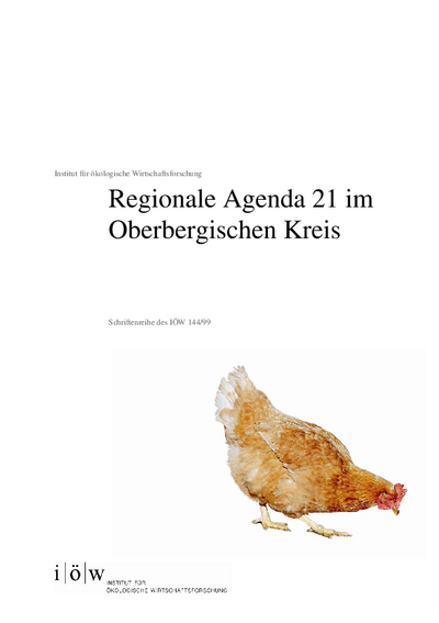 Regionale Agenda 21 im Oberbergischen Kreis