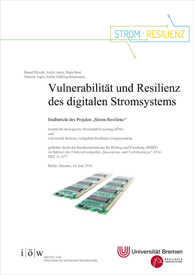 Vulnerabilität und Resilienz des digitalen Stromsystems